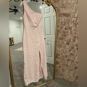 Blush Bridesmaid Dress